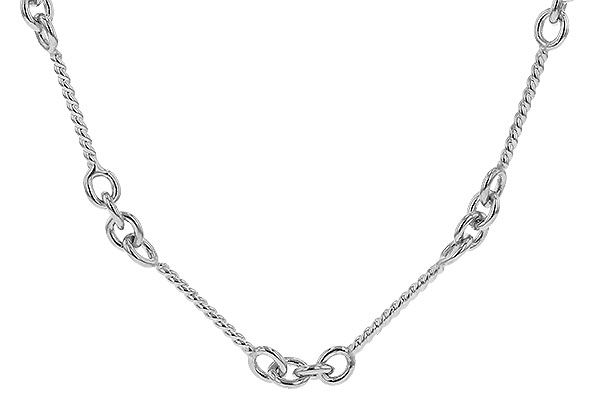 A328-60430: TWIST CHAIN (22IN, 0.8MM, 14KT, LOBSTER CLASP)