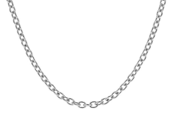 C328-61303: CABLE CHAIN (18IN, 1.3MM, 14KT, LOBSTER CLASP)