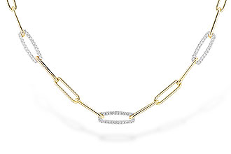 F328-54994: NECKLACE .75 TW (17 INCHES)