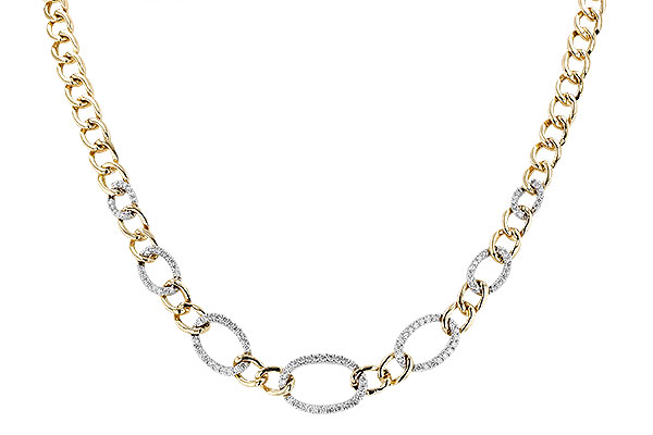 G328-55884: NECKLACE 1.15 TW (17")