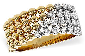 D329-51357: LDS DIA WED RG .50 TW