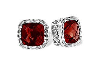 E327-64085: EARR 2.50 TW GARNET