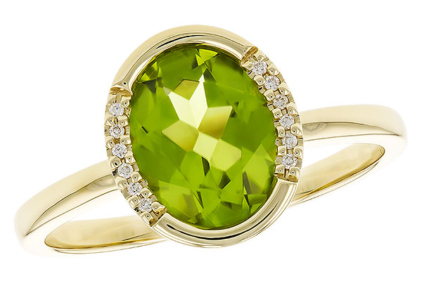 E328-58612: LDS RG 1.72 TW PERIDOT 1.75 TGW (9x7 PER)