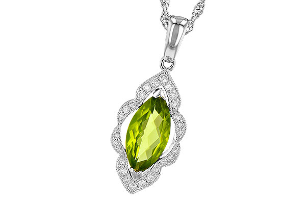 F244-96794: NECK .94 PERIDOT 1.05 TGW